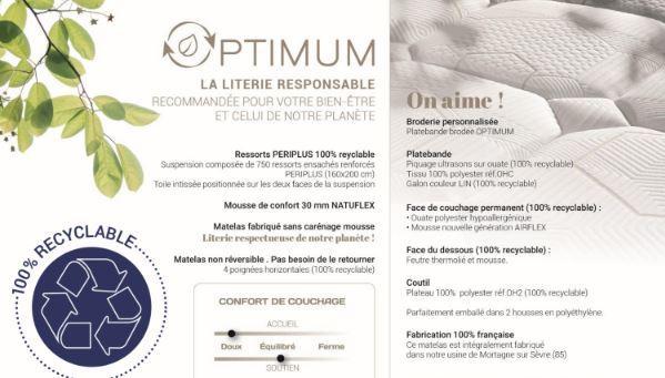 MATELAS DUVIVIER OPTIMUM